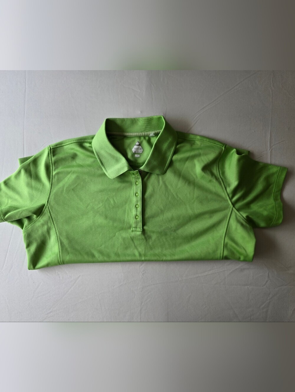 Bolle Green Polo Snap Shirt Size Large